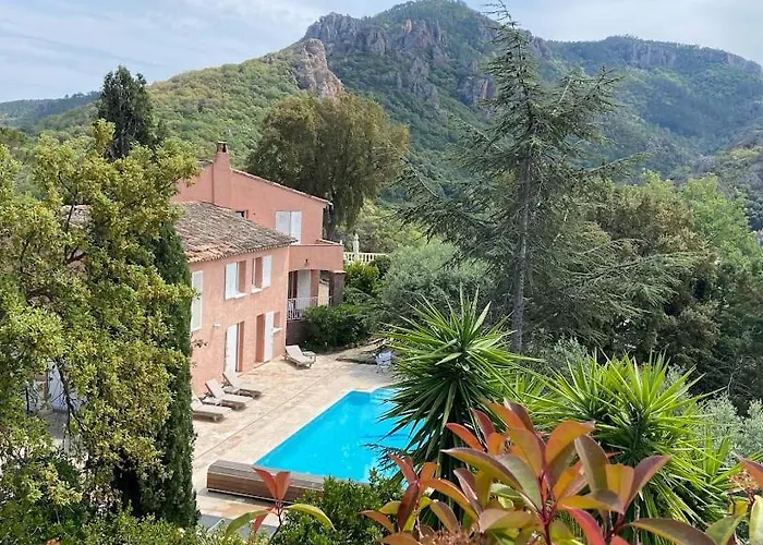 Villa Avec Piscine, Parc Naturel Esterel, Nature, 15 Min De Mandelieu